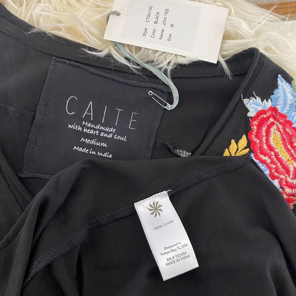 Anthropologie Caite Floral Blouse - Picture 5 of 6